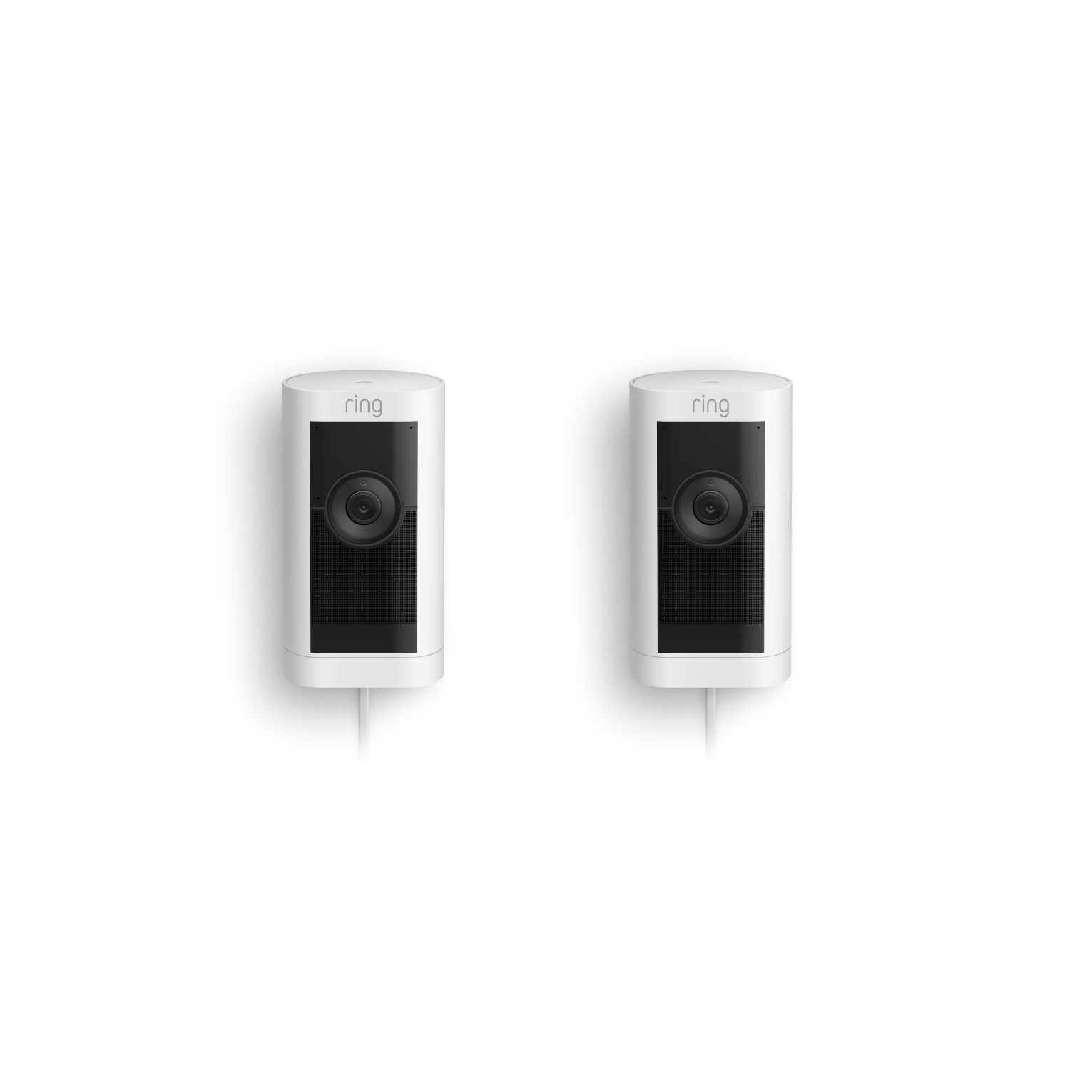 White:2-Pack Outdoor Camera Pro Plug-In (Stick Up Cam Pro)
