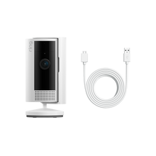 White:Indoor Camera 2nd Gen + 3m USB-A to Micro USB Power Cable
