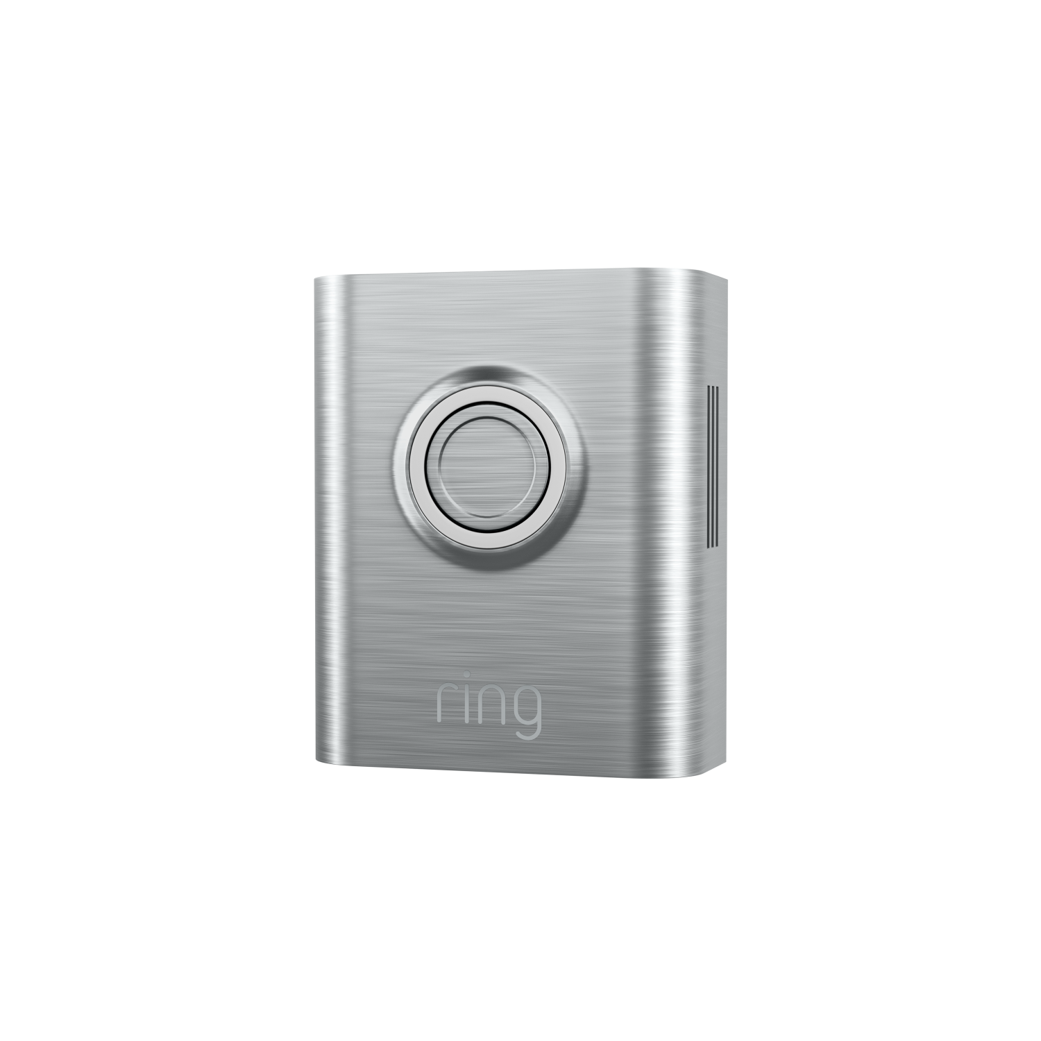 Brushed Silver:Metallic Interchangeable Faceplate (Battery Video Doorbell Plus, Battery Video Doorbell Pro)