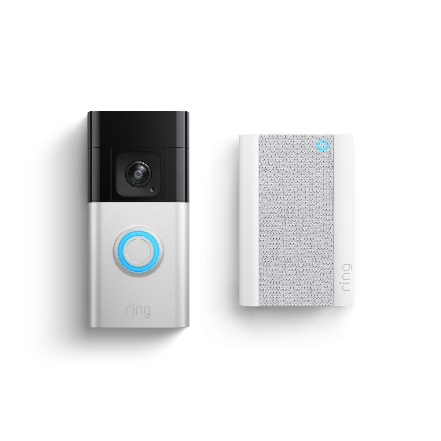 Satin Nickel:Battery Video Doorbell Pro + Chime Pro