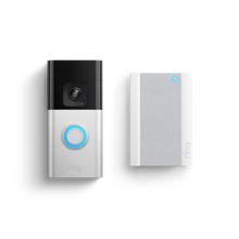 Satin Nickel:Battery Video Doorbell Pro + Chime Pro