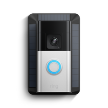 Satin Nickel:Battery Video Doorbell Pro + Solar Charger (2nd Gen)