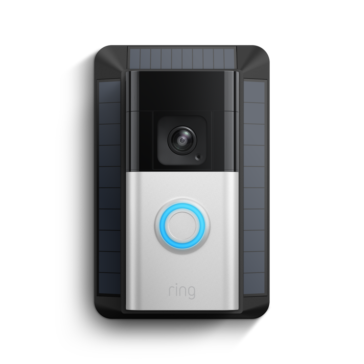 Satin Nickel:Battery Video Doorbell Pro + Solar Charger (2nd Gen)
