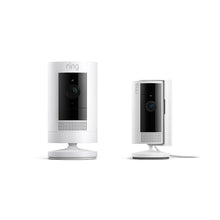 White:Outdoor Camera Battery + Indoor Camera (2nd Gen) (Stick Up Cam + Indoor Camera)
