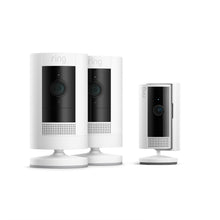 White:2-pack Outdoor Camera Battery + Indoor Camera (2nd Gen) (Stick Up Cam + Indoor Camera)