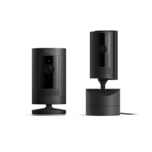 Black:Pan-Tilt Indoor Camera + Outdoor Camera Battery