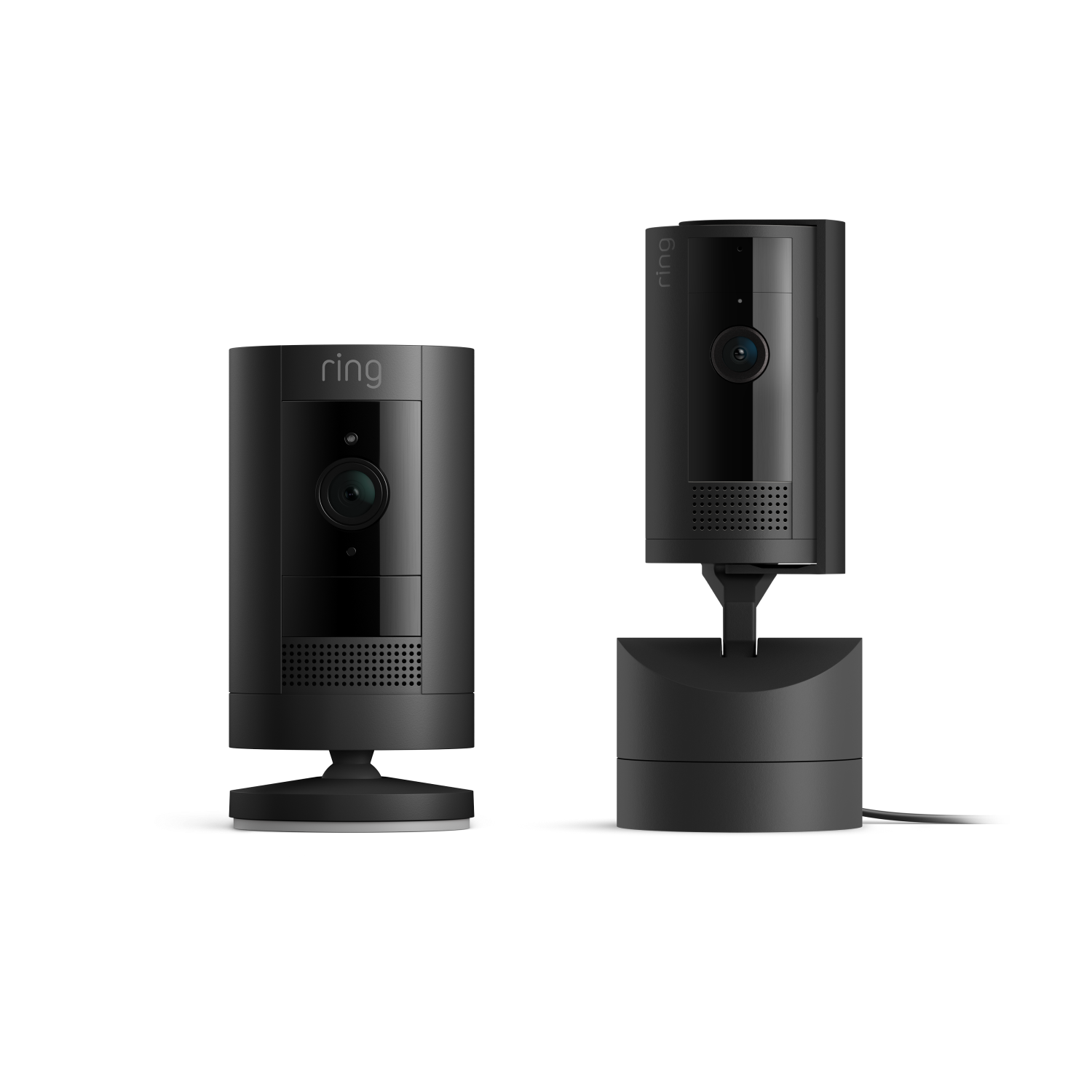 Black:Pan-Tilt Indoor Camera + Outdoor Camera Battery