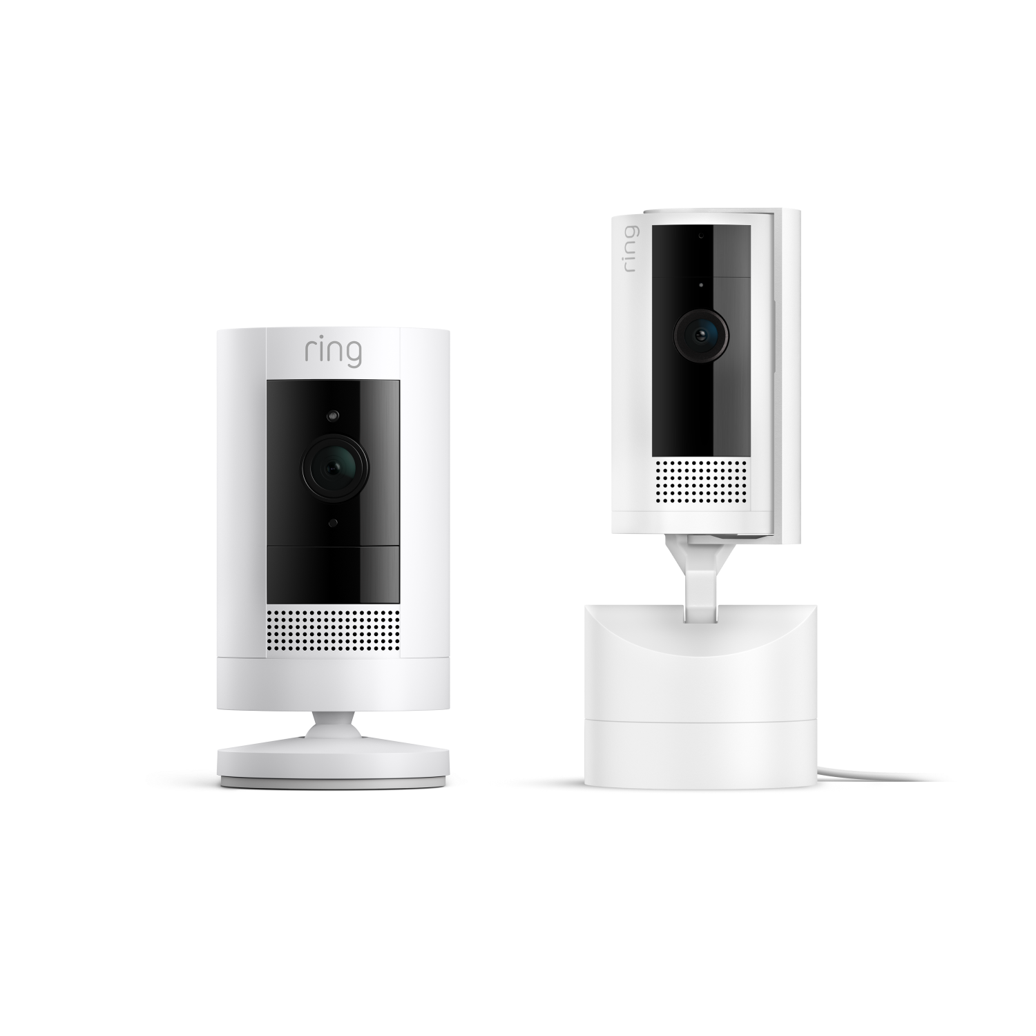 White:Pan-Tilt Indoor Camera + Outdoor Camera Battery