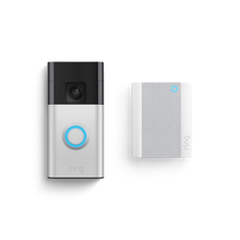 Satin Nickel:Battery Video Doorbell + Chime (2nd Gen)