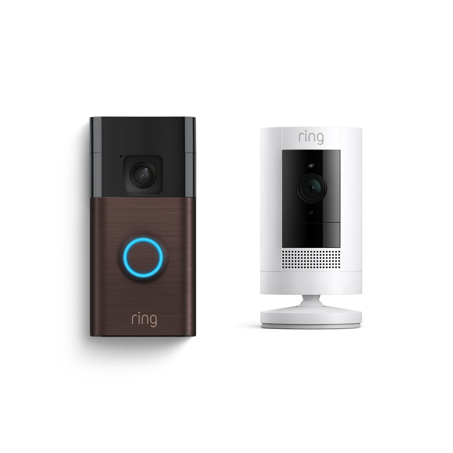 Venetian Bronze:Battery Video Doorbell + Outdoor Camera Battery (Battery Video Doorbell + Stick Up Cam)