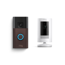 Venetian Bronze:Battery Video Doorbell + Outdoor Camera Battery (Battery Video Doorbell + Stick Up Cam)