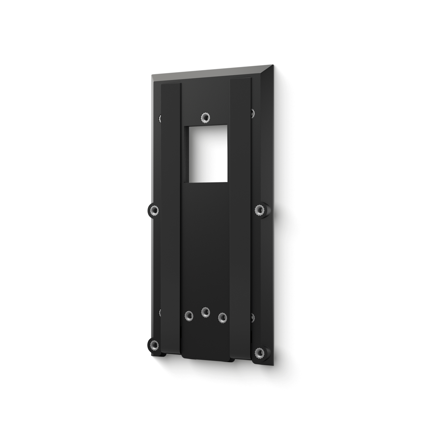Black:No-Drill Mount for Battery Video Doorbells (Video Doorbell (2nd Gen), Video Doorbell 3, Video Doorbell 3 Plus, Video Doorbell 4, Battery Video Doorbell, Battery Video Doorbell Plus, and Battery Video Doorbell Pro)