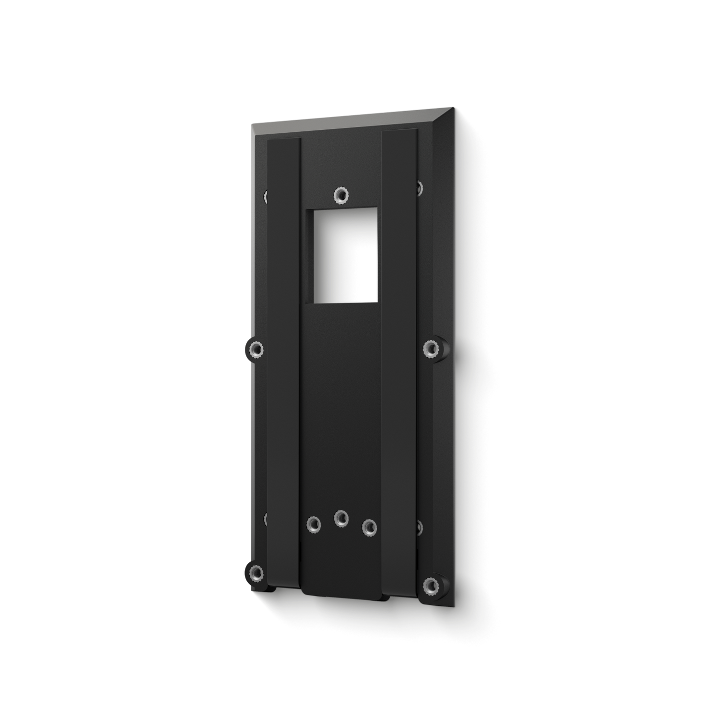 Black:No-Drill Mount for Battery Video Doorbells (Video Doorbell (2nd Gen), Video Doorbell 3, Video Doorbell 3 Plus, Video Doorbell 4, Battery Video Doorbell, Battery Video Doorbell Plus, and Battery Video Doorbell Pro)